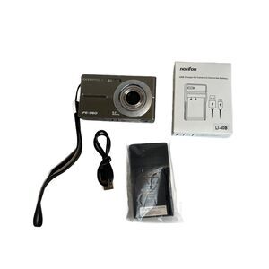 Olympus FE-360 8.0MP Digital Camera 3x Optical Zoom Silver Point & Shoot